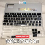 Paradox Ghost DIY GK68X ABS Keycaps - Black